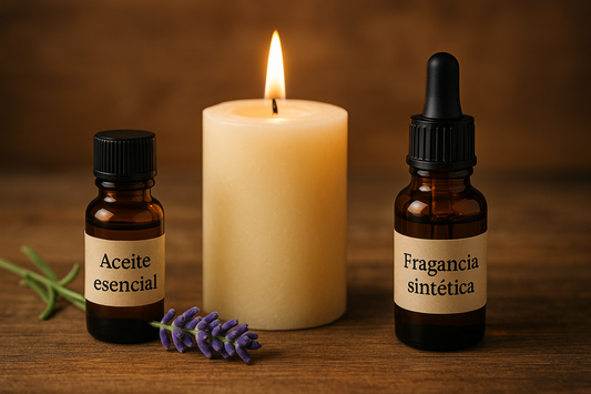 Aceites esenciales vs. fragancias sintéticas: ¿cuál es mejor para tus velas artesanales?