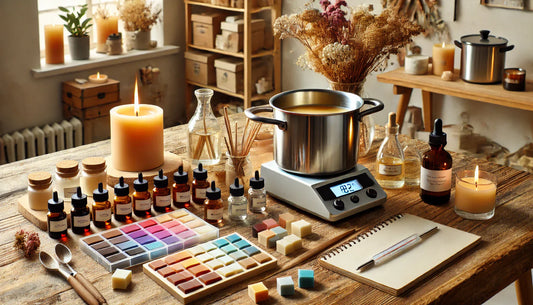 ¿Cuándo agregar colorante a tu cera para velas? Guía completa para lograr velas con colores vibrantes y consistentes