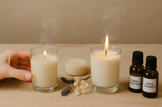 Fragancias termoresistentes: la clave oculta detrás de una vela con buen aroma