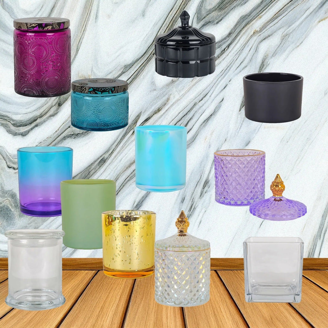 Envases y tapas para velas artesanales: funcionalidad, diseño y calidad en cada detalle