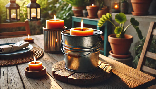 ¡Prepárate para la temporada de mosquitos con velas artesanales de citronela!