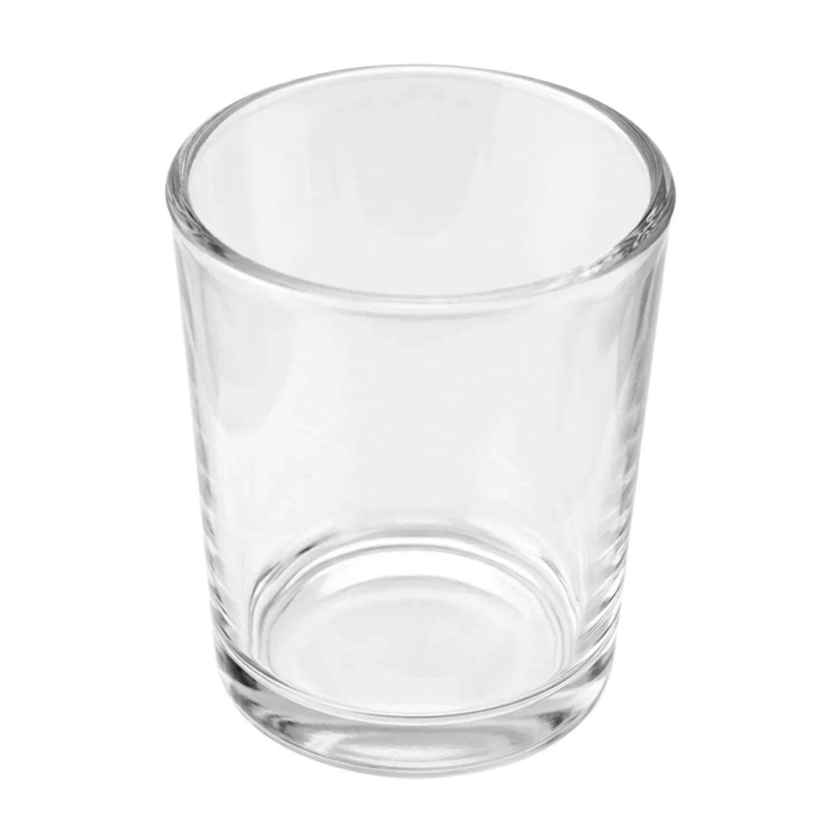 100ml Votivos Portavelas Vaso de vidrio para velas - Transparente - Candle Craft