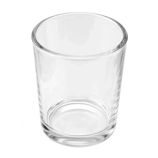 100ml Votivos Portavelas Vaso de vidrio para velas - Transparente - Candle Craft