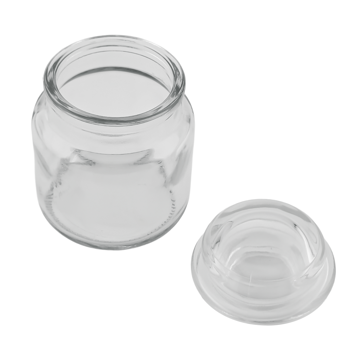 120ml – Siena Vaso Cilíndrico de Vidrio para Velas - Inspirado en Vasos de Yankee Candle ® – Transparente - Candle Craft