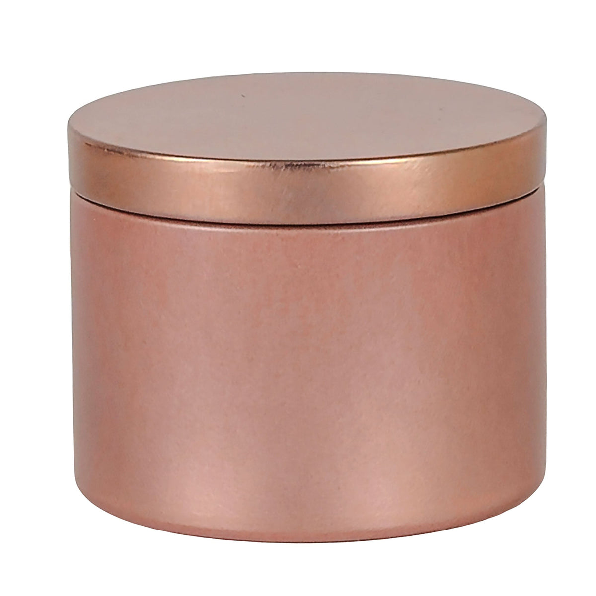 130ml - Tokio Lata de Aluminio Recto para velas - Oro Rosado - Candle Craft