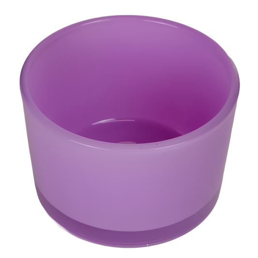 140ml - Mónaco Vaso de vidrio para velas - Morado Brillante