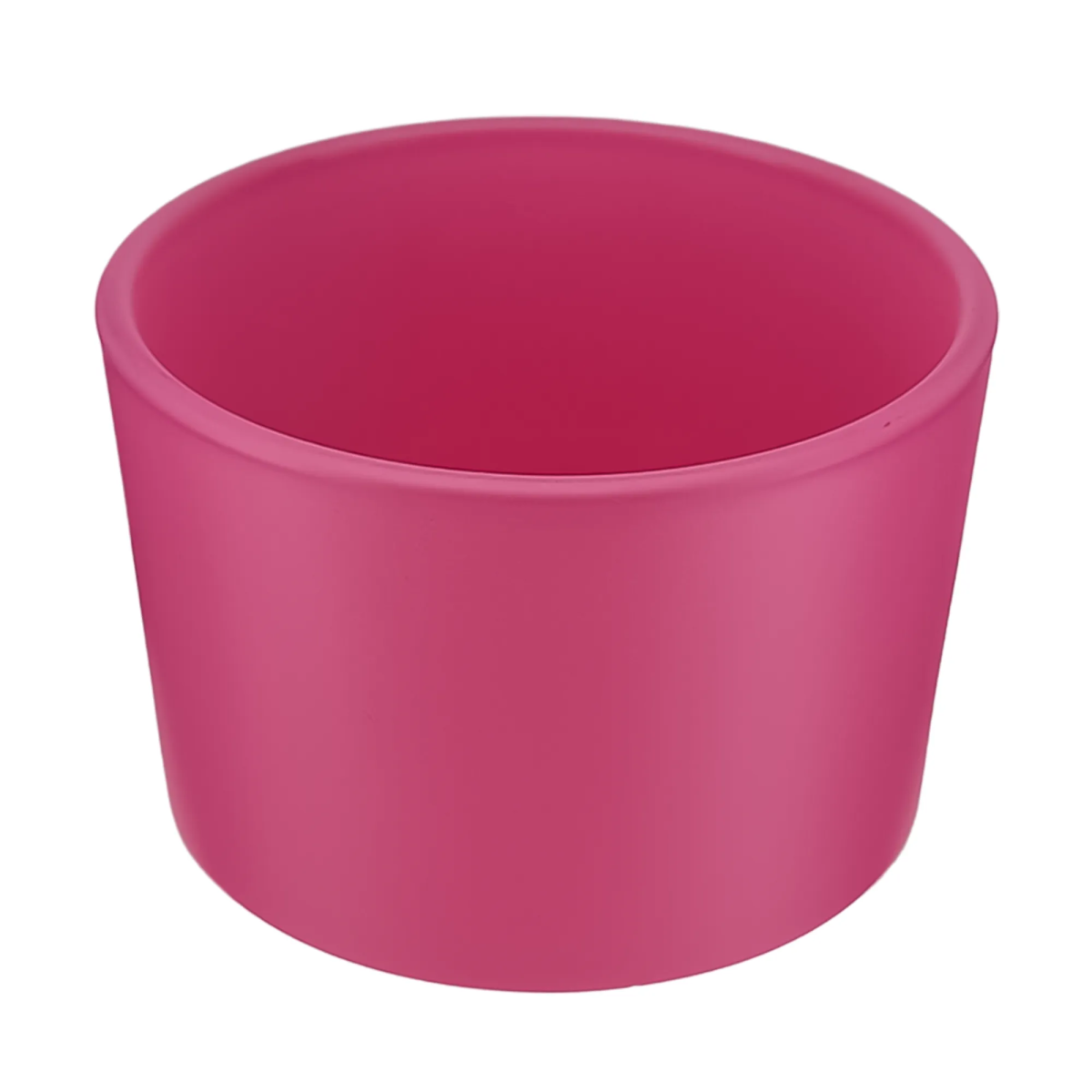 140ml - Mónaco Vaso de vidrio para velas - Frasco Rosa Flamingo Fuerte - Mate - Candle Craft