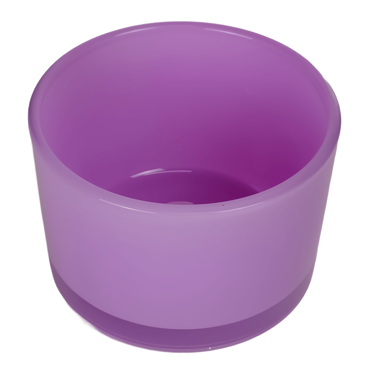 140ml - Mónaco Vaso de vidrio para velas - Morado Brillante - Candle Craft