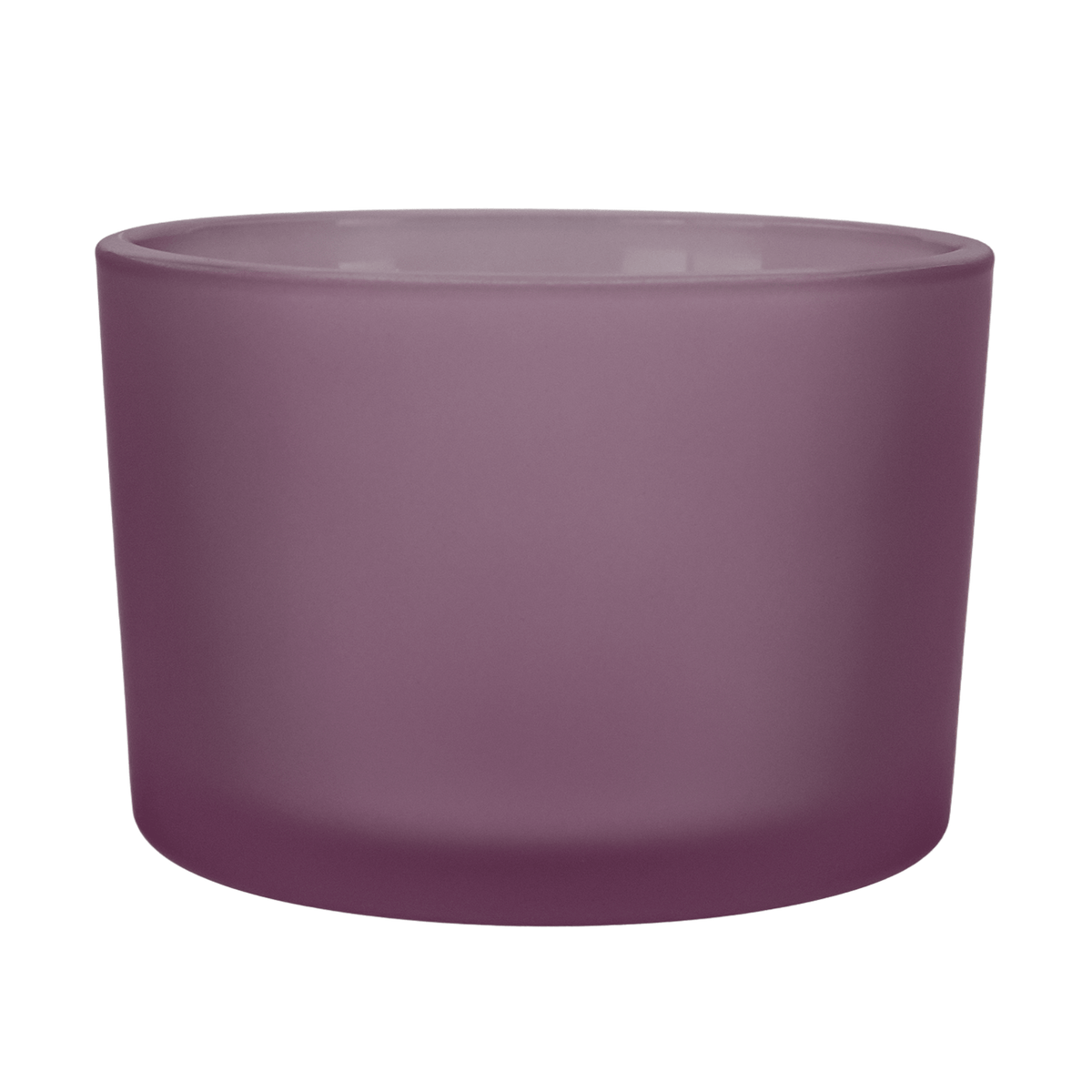 140ml - Mónaco Vaso de vidrio para velas - Morado / Fucsia - Candle Craft