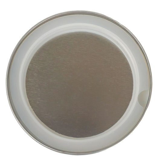 Tapa de Aluminio M para vasos de velas - Plata