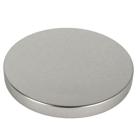 Tapa de Aluminio M para vasos de velas - Plata