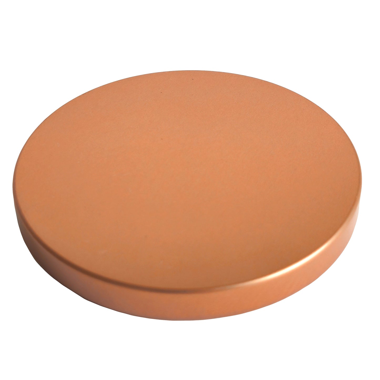 Tapa de Aluminio M para vasos de velas - Oro Rosado
