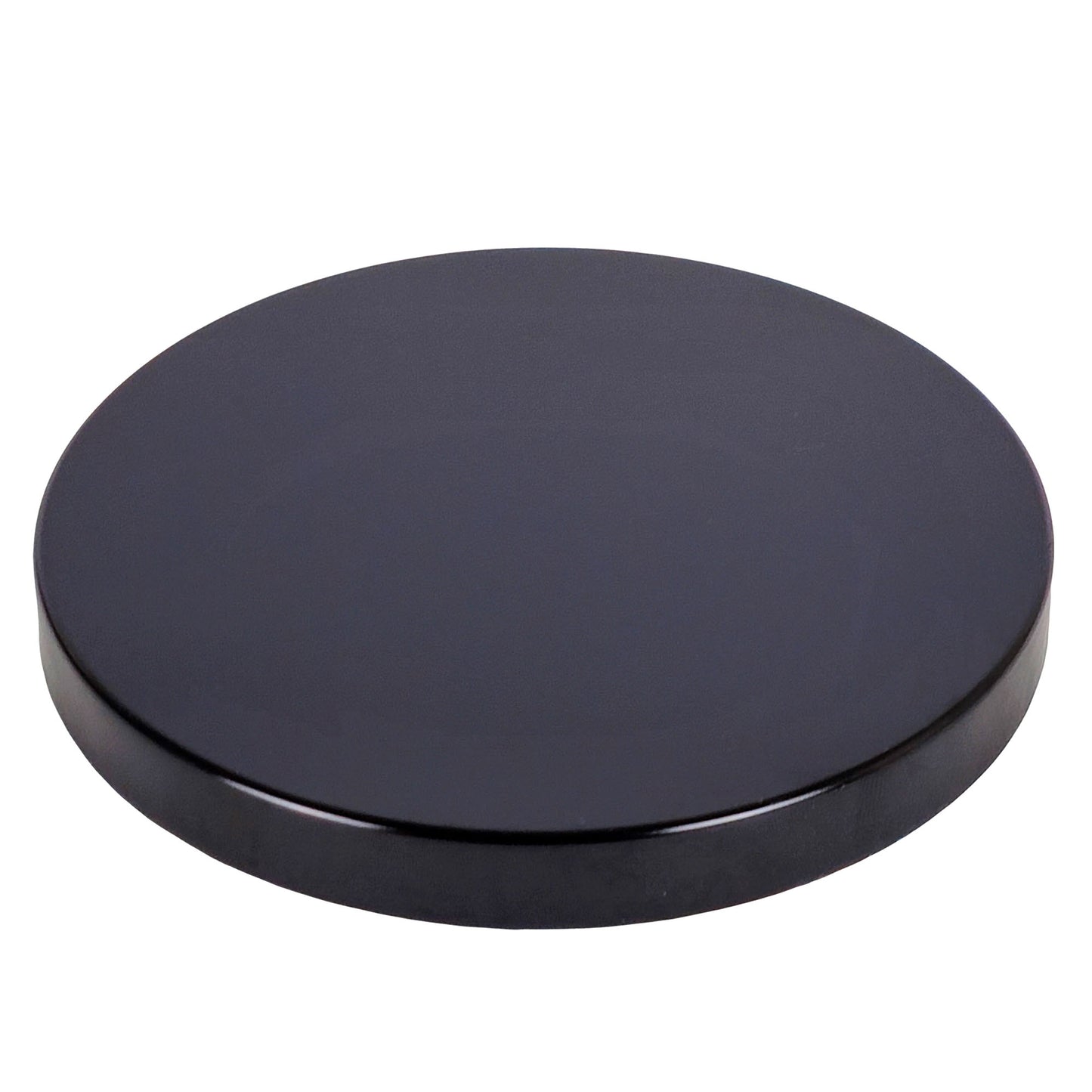 Tapa de Aluminio M para vasos de velas - Negro Brillante
