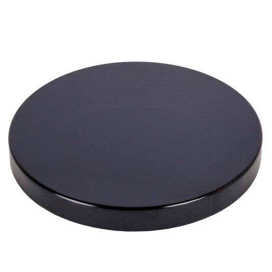 Tapa de Aluminio M para vasos de velas - Negro Brillante