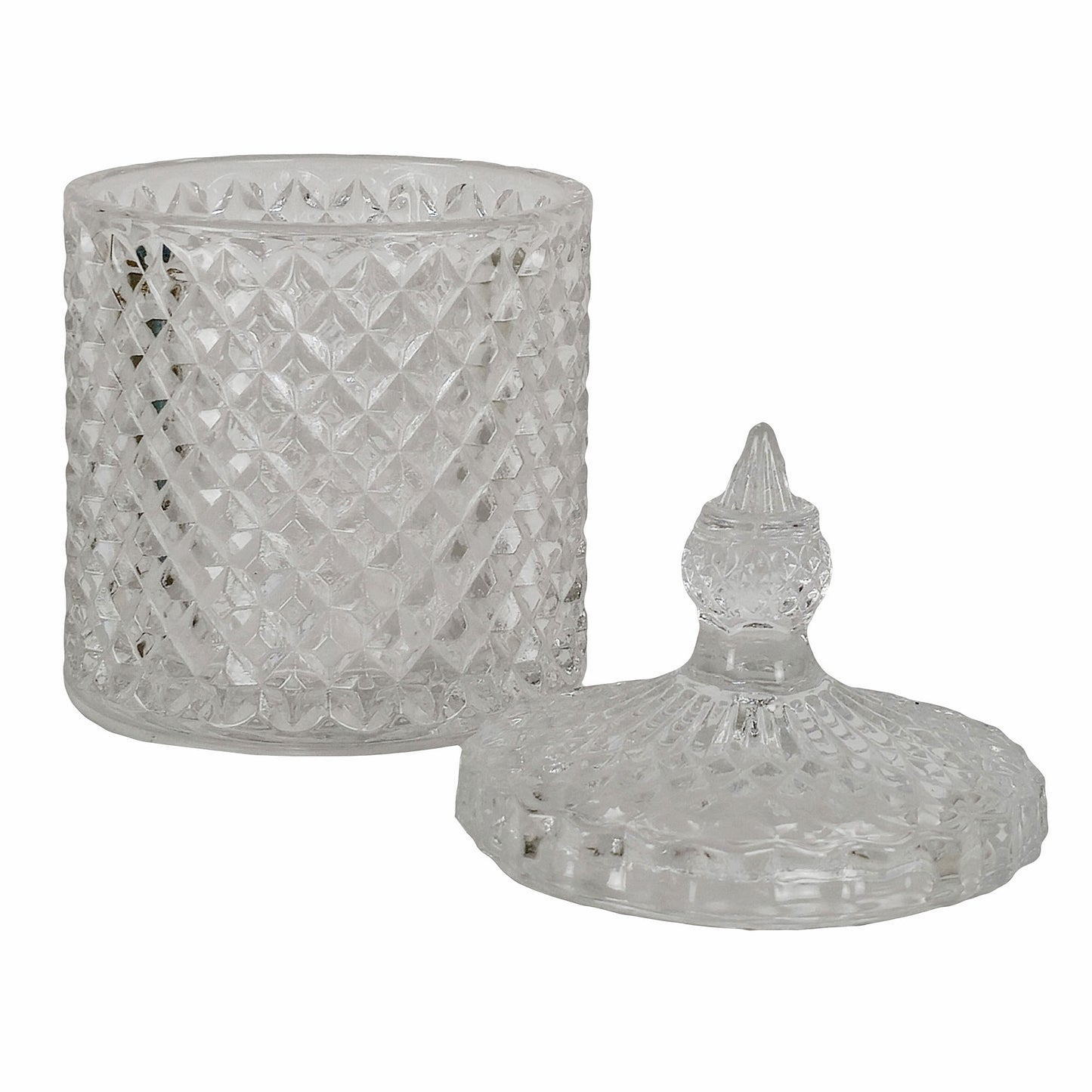 300ml - París Vaso de lujo de vidrio para velas - Transparente