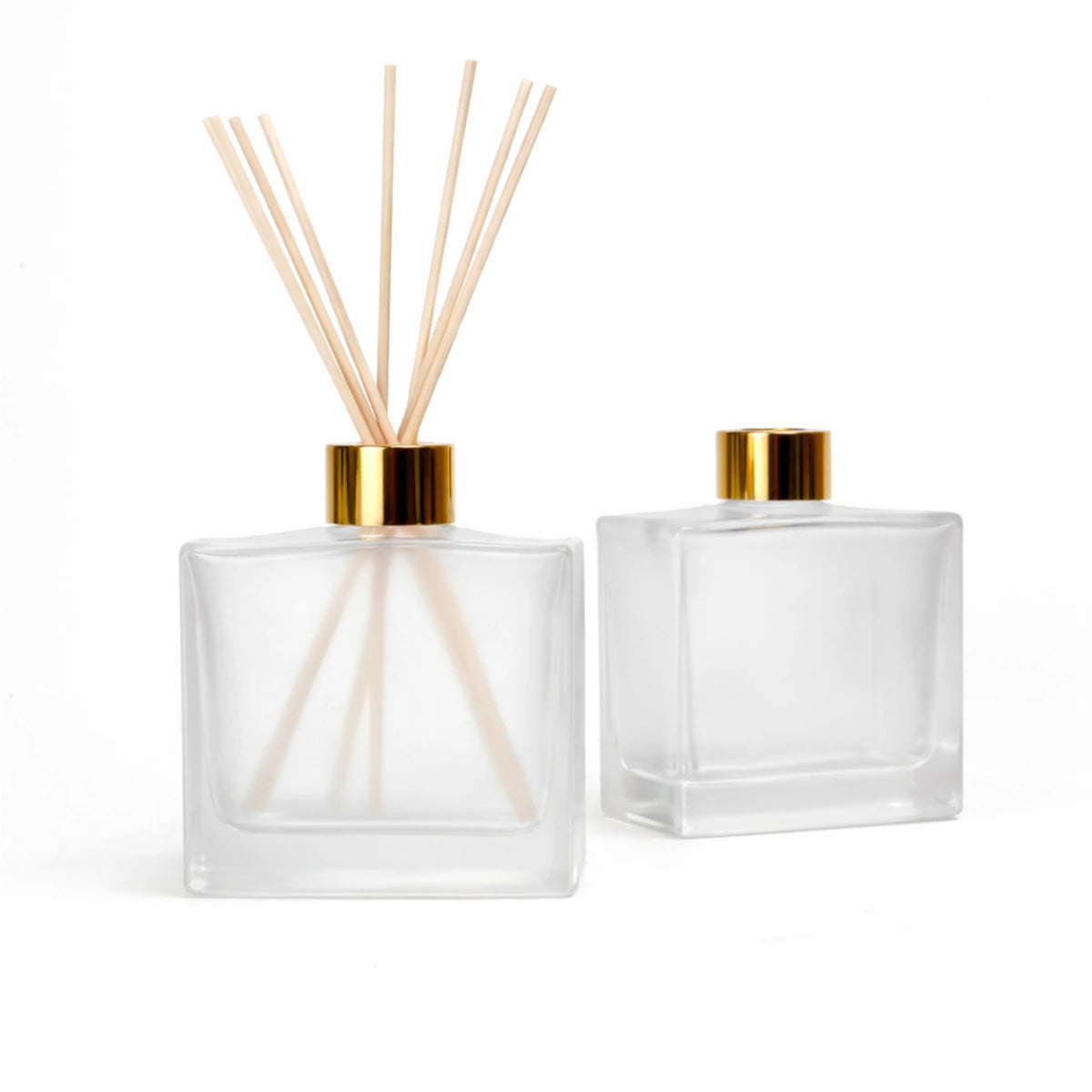 200ml Ravena - Frasco para Difusor de Vidrio - Botella Difusor de Varillas - Blanco Satinado - Candle Craft