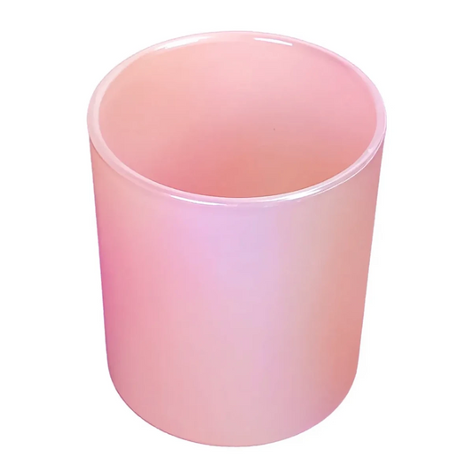 210ml - Mónaco Vaso de vidrio para velas - Rosa Tornasol - Candle Craft