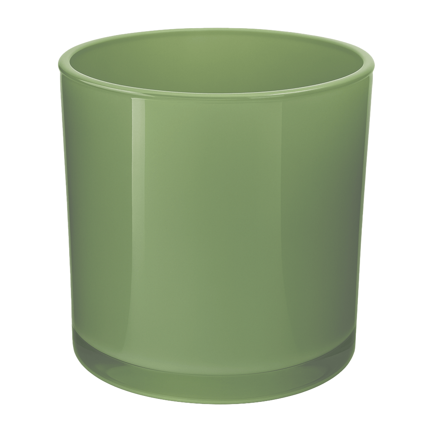 210ml - Mónaco Vaso de Vidrio para Velas - Verde Menta Brillante - Candle Craft
