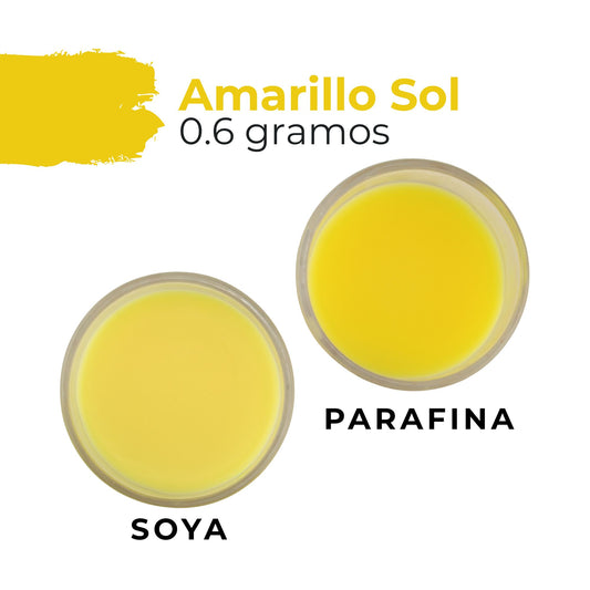 Colorante Sólido para Velas - Tinte en Escamas de Alta Concentración – Color: Amarillo Sol