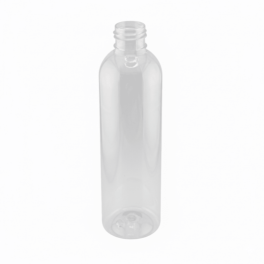 250ml Botella de Plástico PET - Rosca R-24 - Transparente - Candle Craft