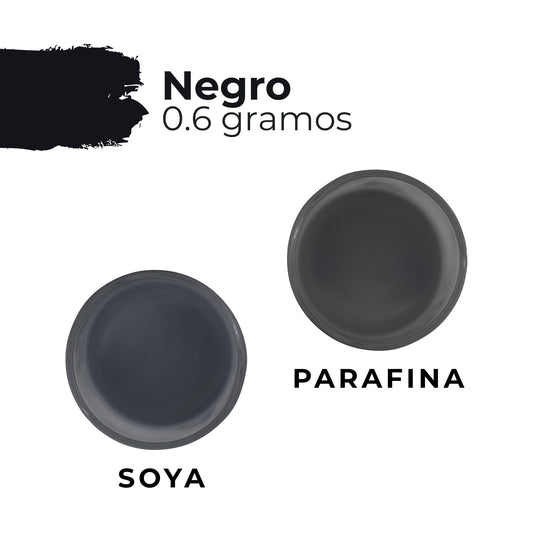 Colorante Sólido para Velas - Tinte en Escamas de Alta Concentración – Color: Negro