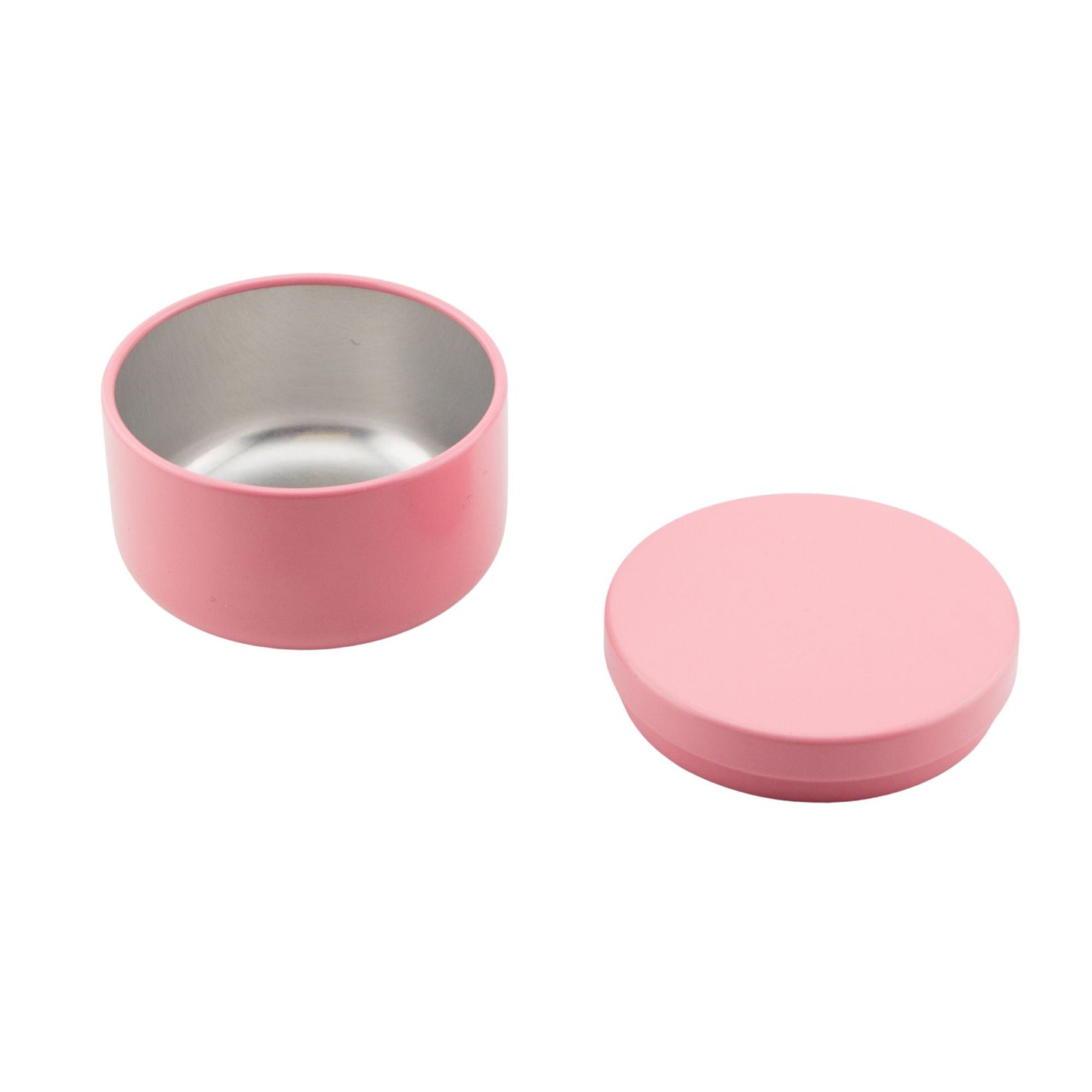 65ml - Tokio Lata de Aluminio Redondo para Velas - Rosa Pastel Brillante