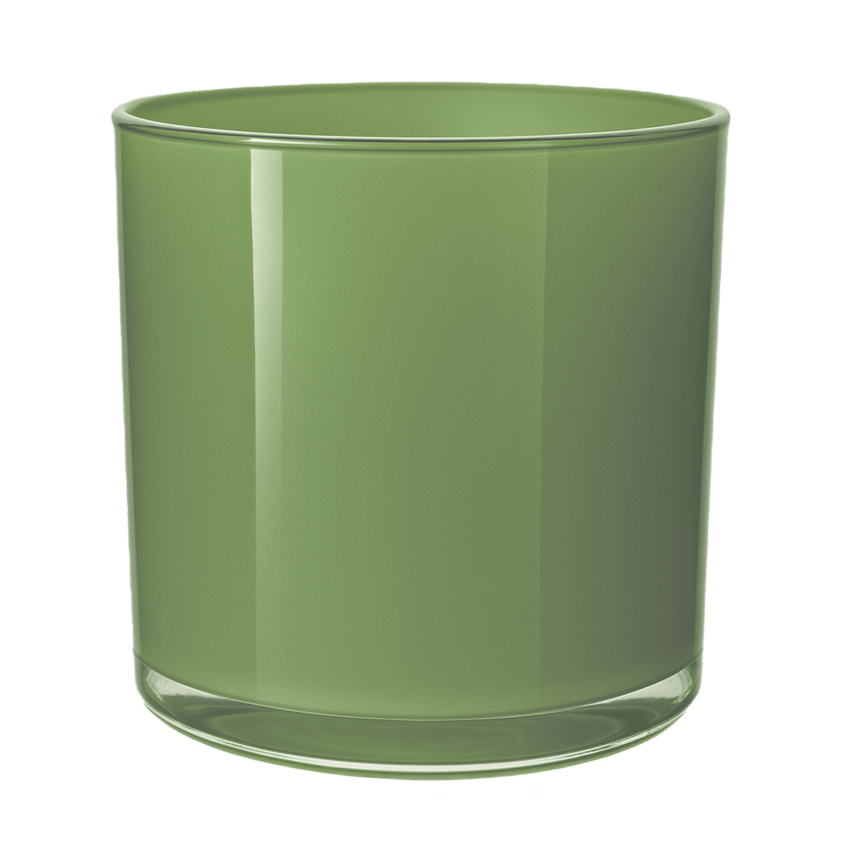 300ml - Mónaco Vaso de vidrio para velas - Verde Menta Brillante - Candle Craft