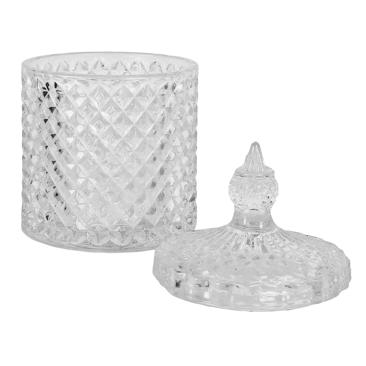 300ml - París Vaso de lujo de vidrio para velas - Transparente - Candle Craft