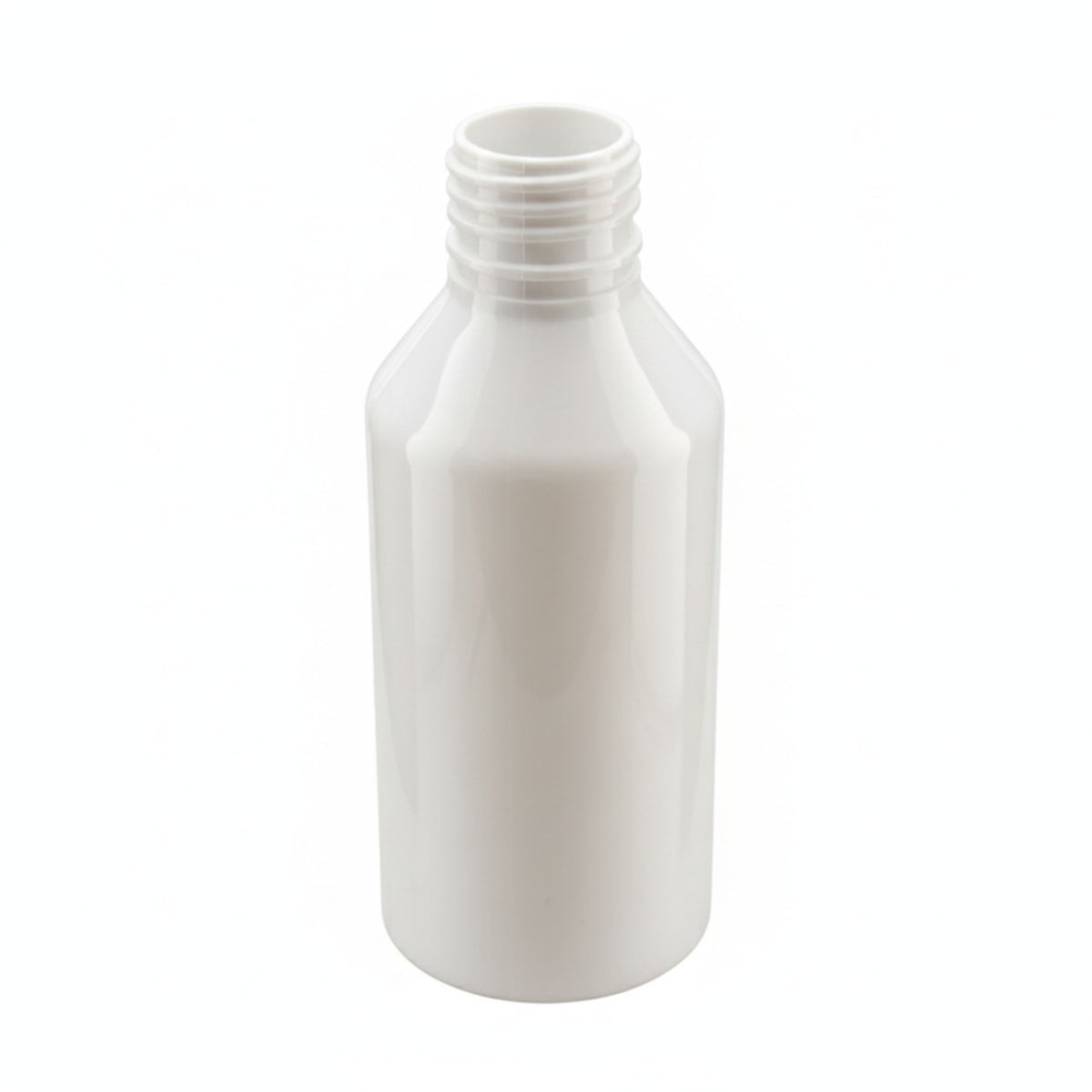 120ml Botella de Plástico PET - Rosca R-24 - Blanca