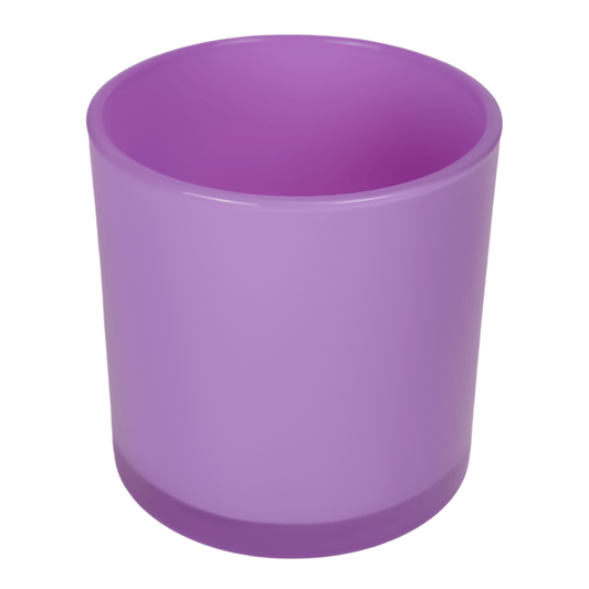 450ml - Mónaco Vaso de vidrio para velas - Morado Brillante - Candle Craft
