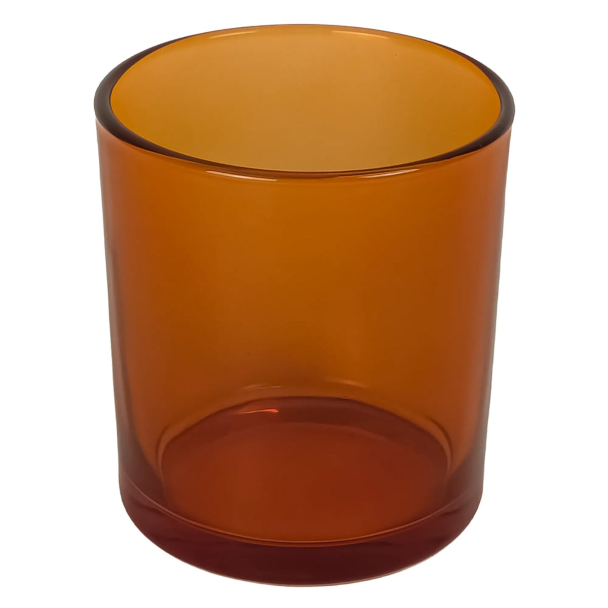 560ml - Mónaco Vaso de vidrio para velas - Frasco Ámbar Transparente - Candle Craft
