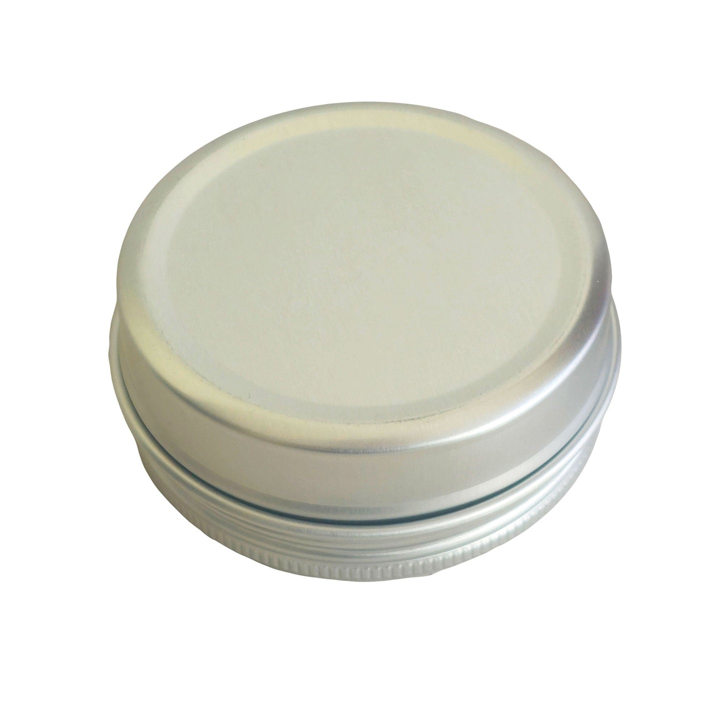 5ml - La Paz Pomadera de Aluminio - Lata de Aluminio - Plata - Candle Craft