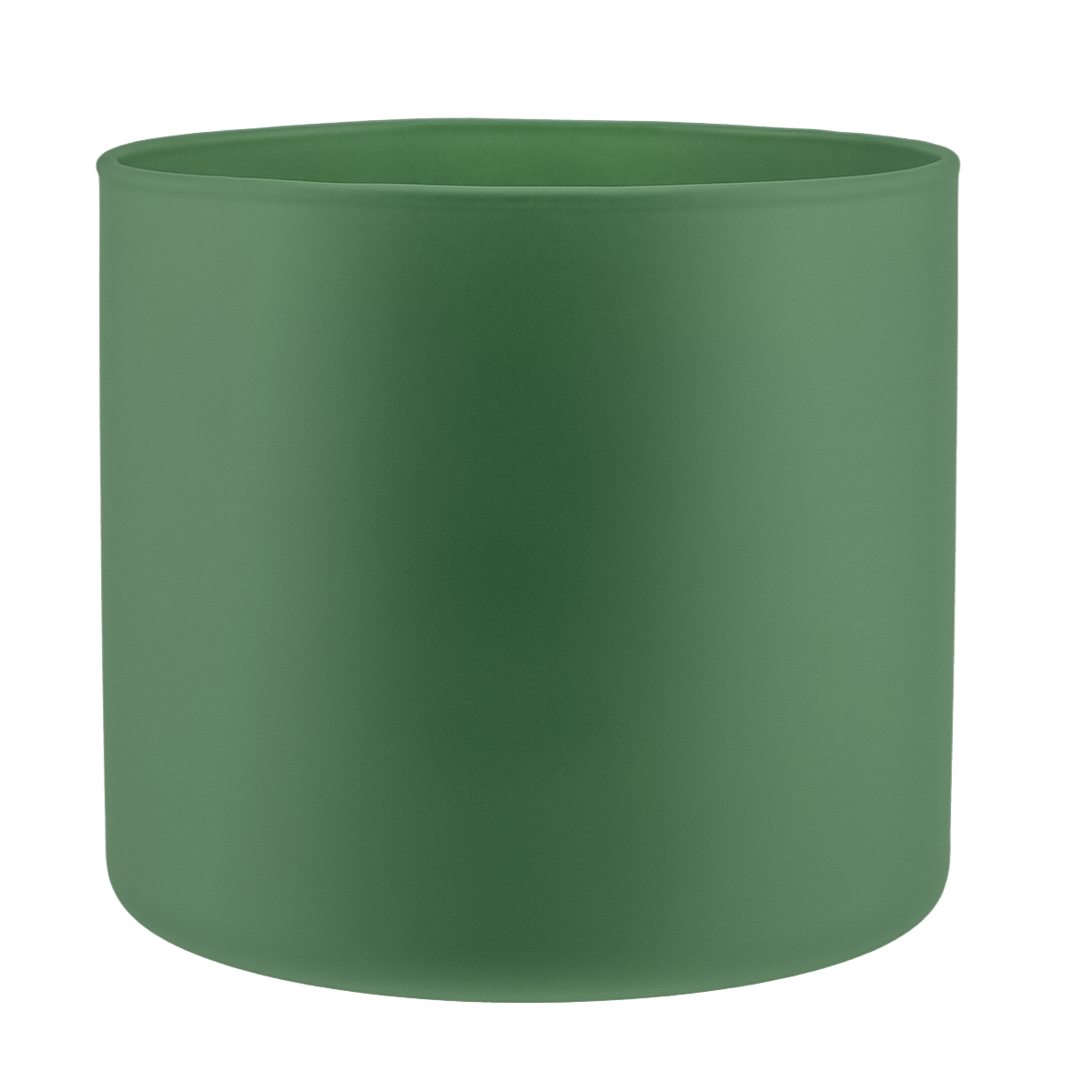 620ml - Mónaco Vaso de vidrio para velas - Inspirado en Bath Body Works® / White Barn® - Verde Salvia Mate