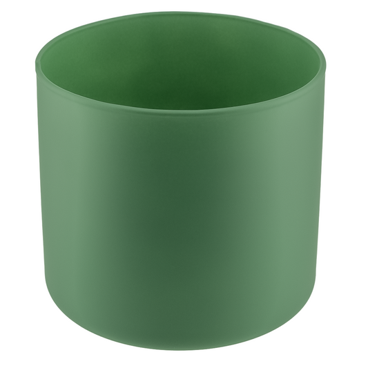 620ml - Mónaco Vaso de vidrio para velas - Inspirado en Bath Body Works® / White Barn® - Verde Salvia Mate
