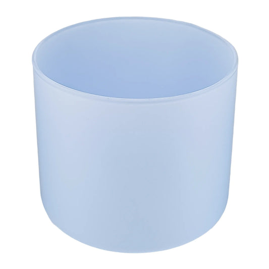 620ml - Mónaco Vaso de vidrio para velas - Inspirado en Bath Body Works® / White Barn® - Frasco Azul Bebé Azul Cielo Claro Mate - Candle Craft