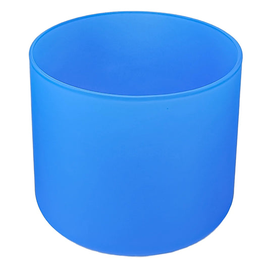 620ml - Mónaco Vaso de vidrio para velas - Inspirado en Bath Body Works® / White Barn® - Frasco Azul Rey Mate - Candle Craft