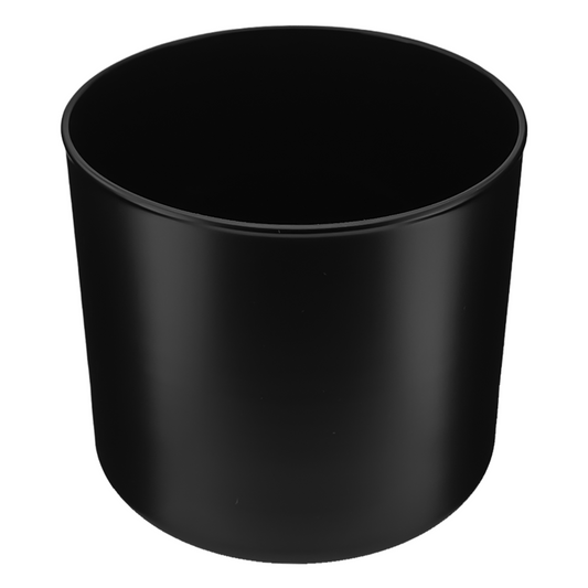 620ml - Mónaco Vaso de vidrio para velas - Inspirado en Bath Body Works® / White Barn® - Rosa - Negro Mate - Candle Craft