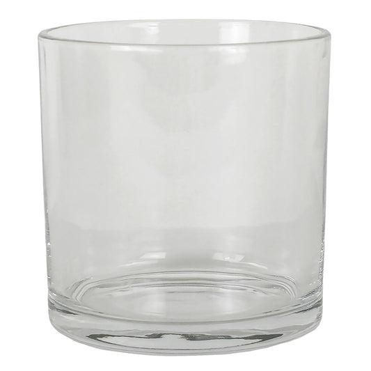 560ml - Mónaco Vaso de vidrio para velas - Transparente