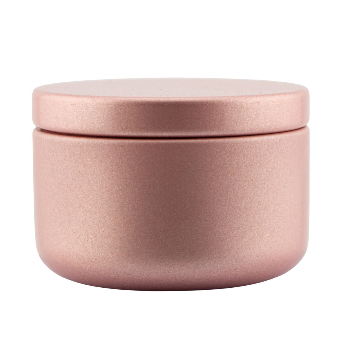 65ml - Tokio Lata de Aluminio Redondo para Velas - Oro Rosado - Rosa Champagne - Candle Craft