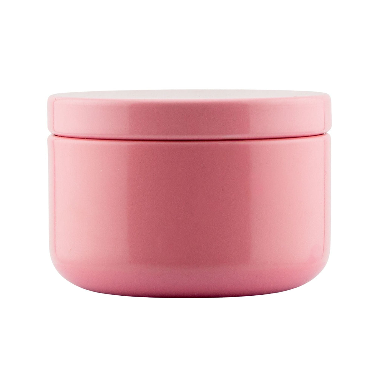 65ml - Tokio Lata de Aluminio Redondo para Velas - Rosa Pastel Brillante - Candle Craft