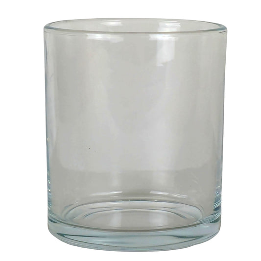 450ml - Mónaco Vaso de vidrio para velas - Transparente