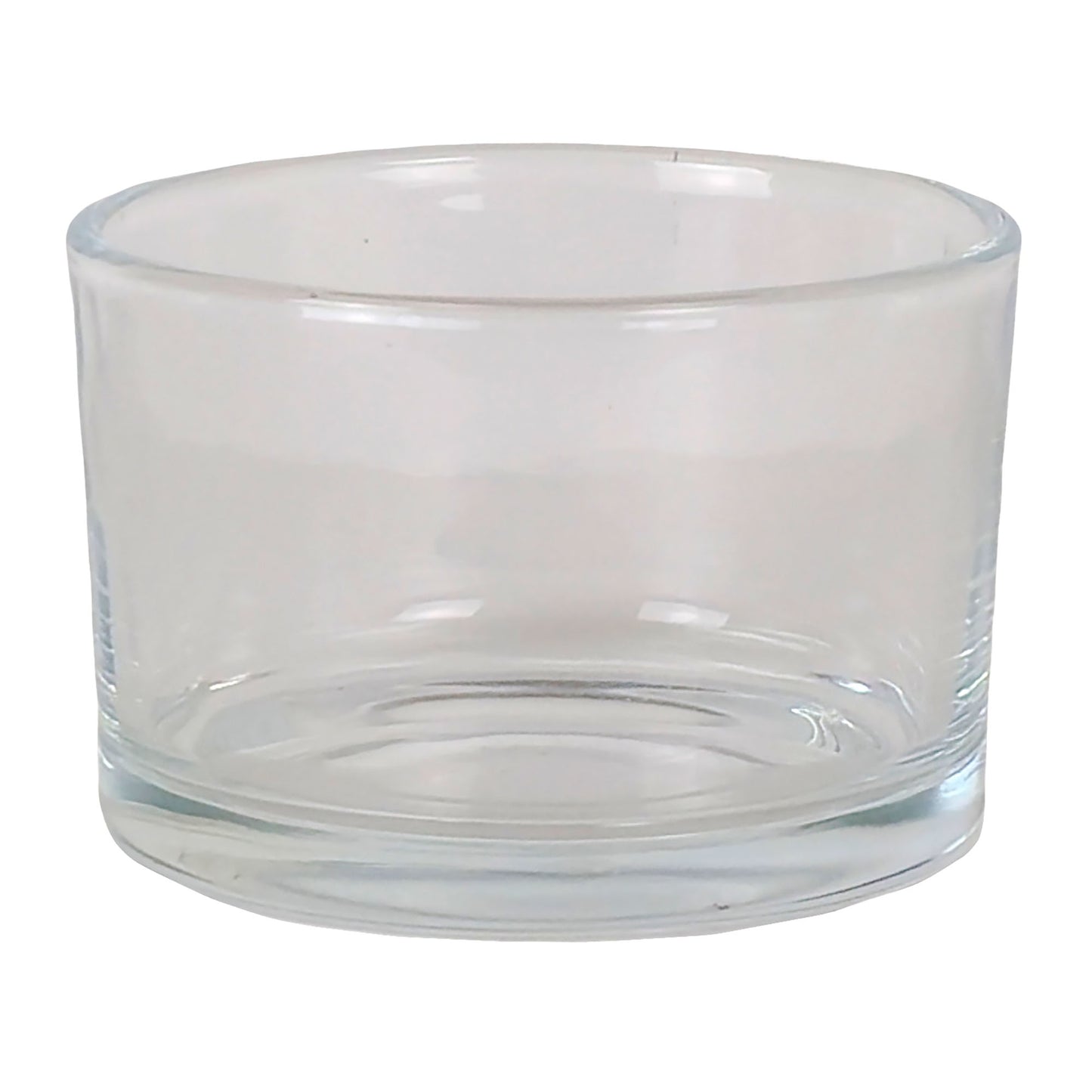 140ml - Mónaco Vaso de vidrio para velas - Transparente