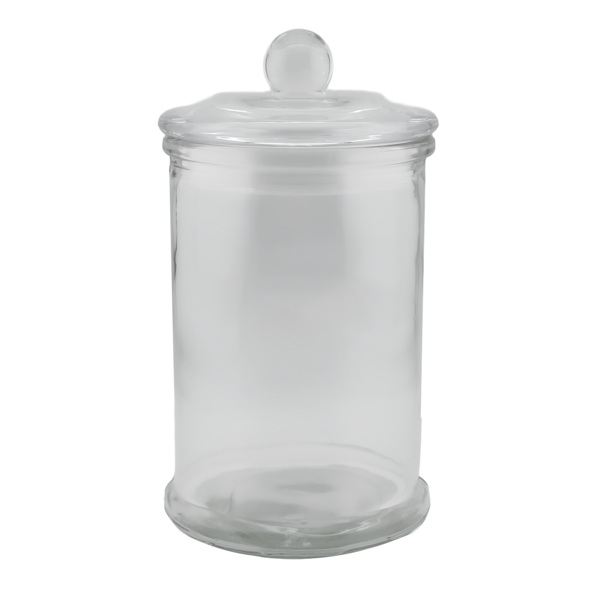 400ml - Oxford Vaso de vidrio para velas estilo columna cilíndrico - Transparente