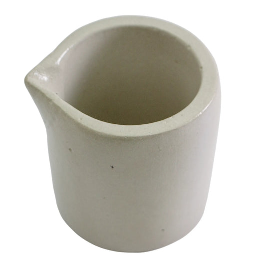 260ml - Carrara Vaso de Concreto para Velas de Masaje - Blanco