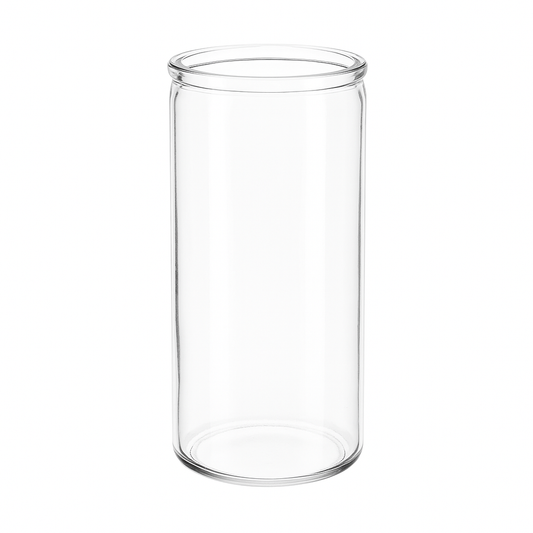 1500ml - Vaso para Veladora Jumbo - Vaso de vidrio para Velas - Transparente - Jumbo 1.5 Litros