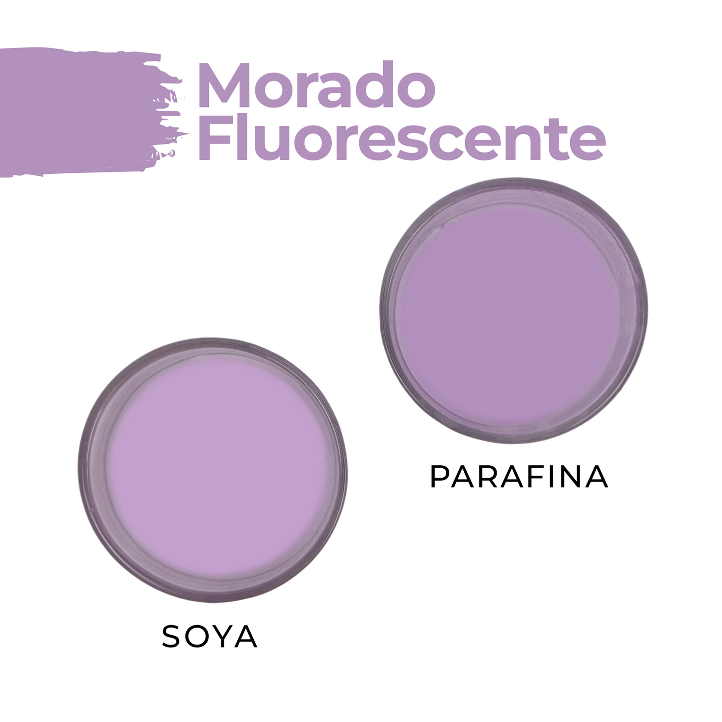 Colorante en Polvo para Velas - Alta Concentración - Color: Morado Fluorescente