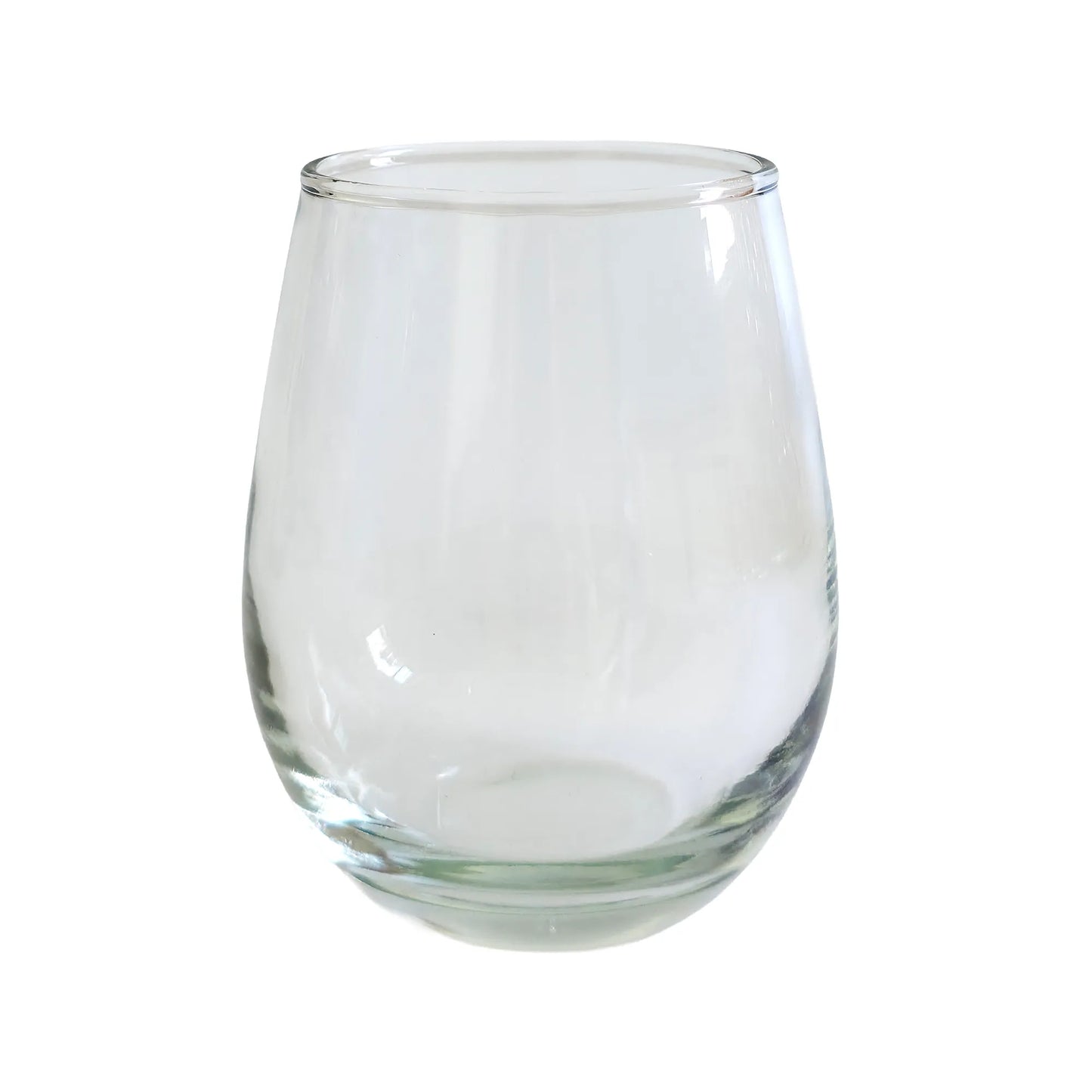 300ml - Mónaco Vaso de vidrio Redondo para velas - Transparente