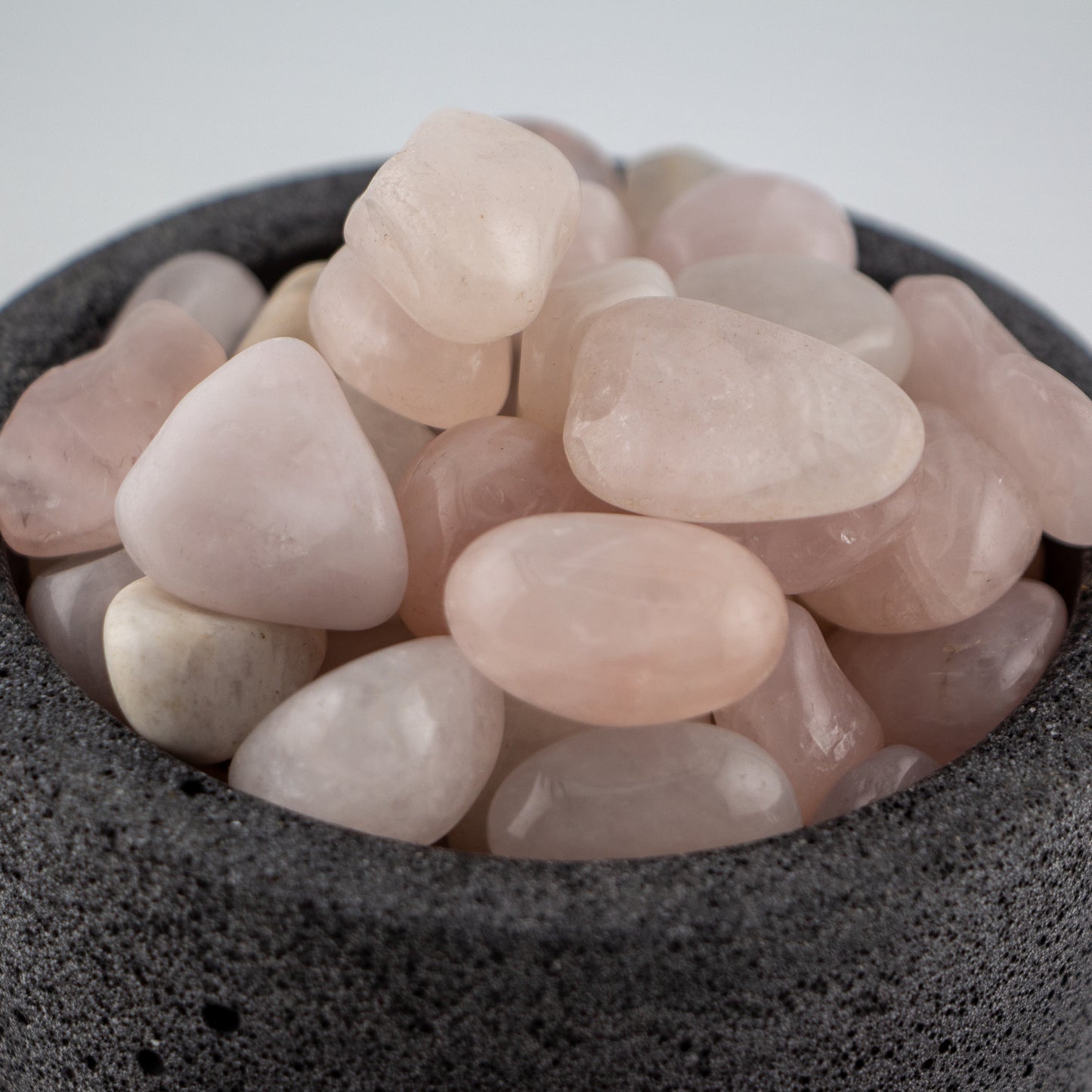 Cuarzo Rosa Pulido – Piedra del Amor y la Armonía para Velas y Decoración - Grado A