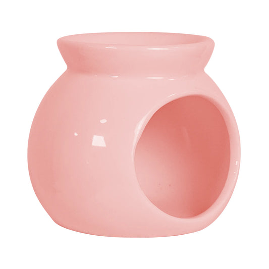 Quemador de Cera para Wax Melts - Calentador de Cera Aromática de Cerámica - Rosa