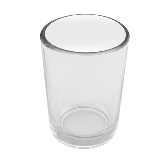 260ml - Mónaco Vaso de vidrio para velas - Transparente